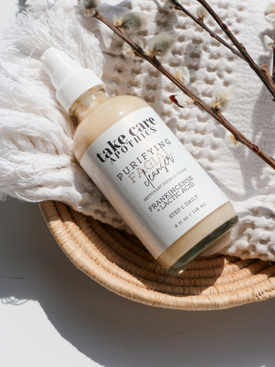 PURIFYING | FACIAL CLEANSER - Frankincense + Lactic Acid