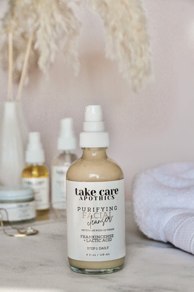 PURIFYING | FACIAL CLEANSER - Frankincense + Lactic Acid